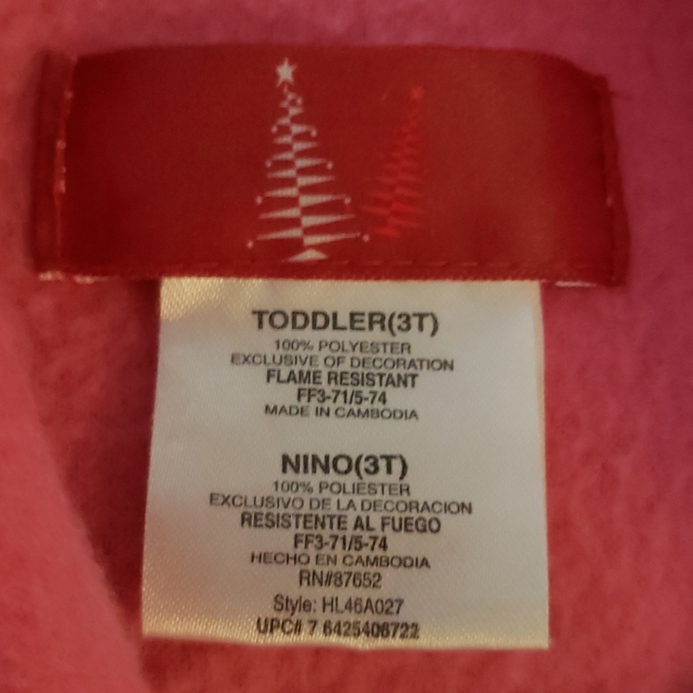 Robe with snowman patch - Picture 4 of 4